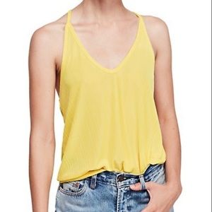NWOT Free People Intimately Slinky Slink Tank Top